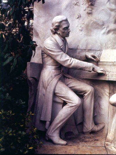 Monument to Frederic Chopin (detail) by French School